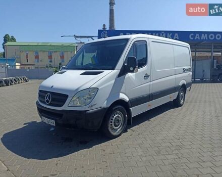 Белый Мерседес Sprinter, объемом двигателя 2.15 л и пробегом 374 тыс. км за 12999 $, фото 1 на Automoto.ua