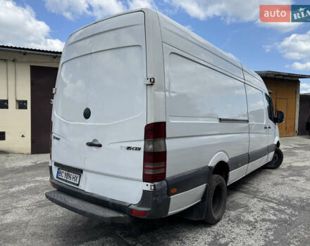 Белый Мерседес Sprinter, объемом двигателя 2.15 л и пробегом 696 тыс. км за 10500 $, фото 4 на Automoto.ua