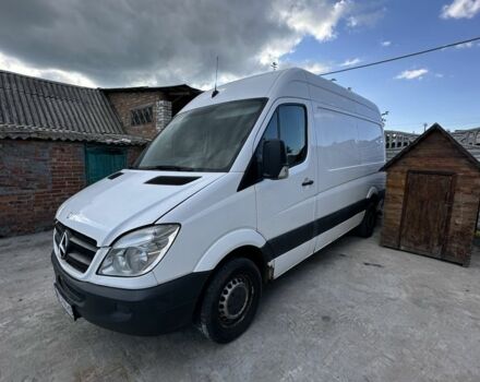 Белый Мерседес Sprinter, объемом двигателя 2.1 л и пробегом 500 тыс. км за 5000 $, фото 4 на Automoto.ua