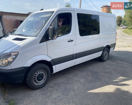 Білий Мерседес Sprinter, об'ємом двигуна 2.15 л та пробігом 221 тис. км за 12500 $, фото 1 на Automoto.ua