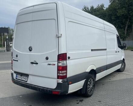 Белый Мерседес Sprinter, объемом двигателя 3 л и пробегом 400 тыс. км за 13300 $, фото 3 на Automoto.ua