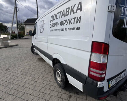 Белый Мерседес Sprinter, объемом двигателя 2.1 л и пробегом 317 тыс. км за 12000 $, фото 4 на Automoto.ua