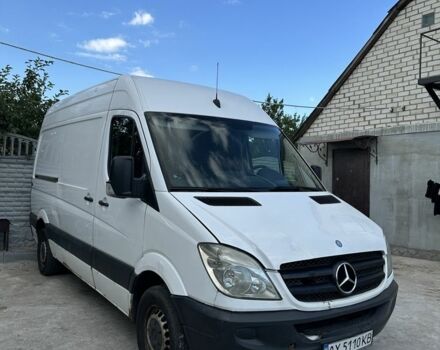 Белый Мерседес Sprinter, объемом двигателя 2.1 л и пробегом 500 тыс. км за 5000 $, фото 1 на Automoto.ua