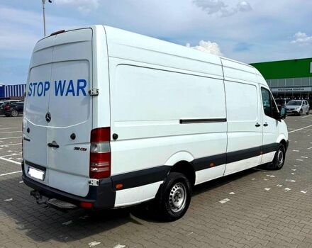 Белый Мерседес Sprinter, объемом двигателя 3 л и пробегом 530 тыс. км за 11500 $, фото 4 на Automoto.ua