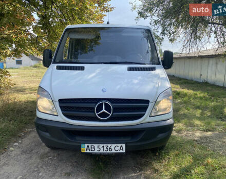 Білий Мерседес Sprinter, об'ємом двигуна 2.15 л та пробігом 221 тис. км за 12500 $, фото 10 на Automoto.ua