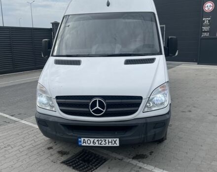 Белый Мерседес Sprinter, объемом двигателя 3 л и пробегом 400 тыс. км за 13300 $, фото 1 на Automoto.ua