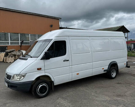 Білий Мерседес Sprinter, об'ємом двигуна 2.7 л та пробігом 337 тис. км за 18500 $, фото 5 на Automoto.ua