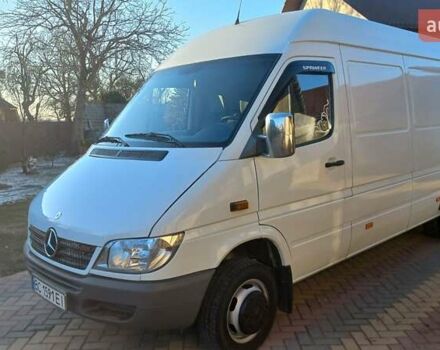 Белый Мерседес Sprinter, объемом двигателя 2.7 л и пробегом 385 тыс. км за 19800 $, фото 8 на Automoto.ua