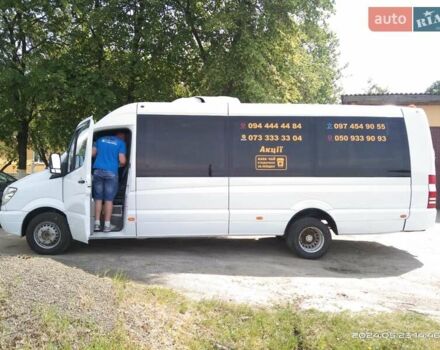 Белый Мерседес Sprinter, объемом двигателя 2.99 л и пробегом 124 тыс. км за 34800 $, фото 1 на Automoto.ua