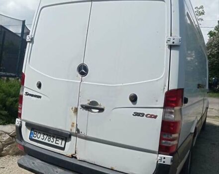 Белый Мерседес Sprinter, объемом двигателя 2.2 л и пробегом 850 тыс. км за 8700 $, фото 1 на Automoto.ua