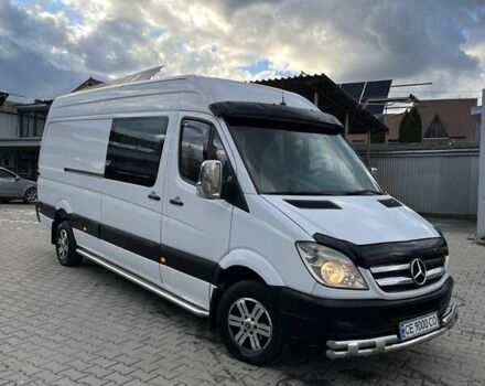 Белый Мерседес Sprinter, объемом двигателя 3 л и пробегом 800 тыс. км за 13800 $, фото 1 на Automoto.ua