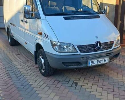 Белый Мерседес Sprinter, объемом двигателя 2.7 л и пробегом 385 тыс. км за 19800 $, фото 33 на Automoto.ua