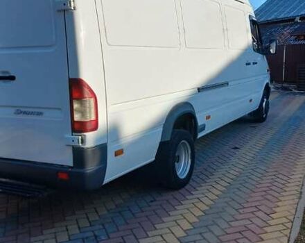 Белый Мерседес Sprinter, объемом двигателя 2.7 л и пробегом 385 тыс. км за 19800 $, фото 15 на Automoto.ua