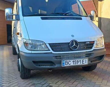 Белый Мерседес Sprinter, объемом двигателя 2.7 л и пробегом 385 тыс. км за 19800 $, фото 18 на Automoto.ua