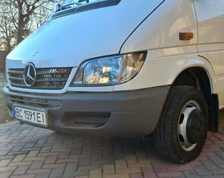 Белый Мерседес Sprinter, объемом двигателя 2.7 л и пробегом 385 тыс. км за 19800 $, фото 35 на Automoto.ua