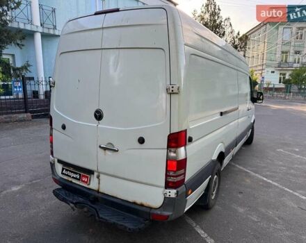 Белый Мерседес Sprinter, объемом двигателя 3 л и пробегом 577 тыс. км за 11390 $, фото 4 на Automoto.ua