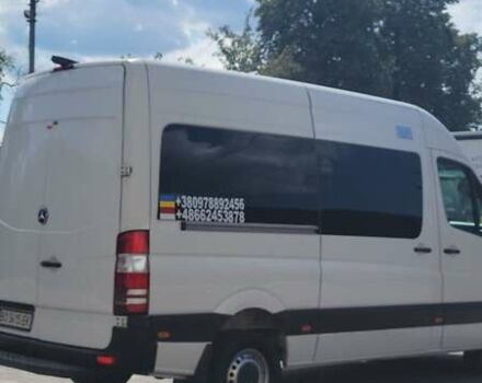 Белый Мерседес Sprinter, объемом двигателя 2.15 л и пробегом 70 тыс. км за 14500 $, фото 2 на Automoto.ua