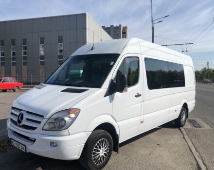 Белый Мерседес Sprinter, объемом двигателя 3 л и пробегом 640 тыс. км за 17500 $, фото 3 на Automoto.ua