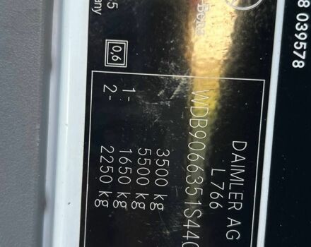 Белый Мерседес Sprinter, объемом двигателя 2.2 л и пробегом 929 тыс. км за 13500 $, фото 22 на Automoto.ua