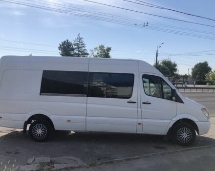 Белый Мерседес Sprinter, объемом двигателя 3 л и пробегом 640 тыс. км за 17500 $, фото 4 на Automoto.ua