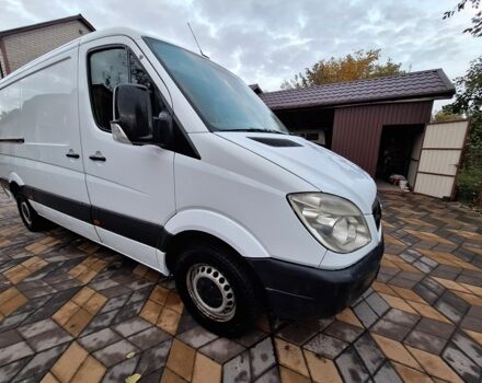 Белый Мерседес Sprinter, объемом двигателя 2.1 л и пробегом 354 тыс. км за 11800 $, фото 7 на Automoto.ua