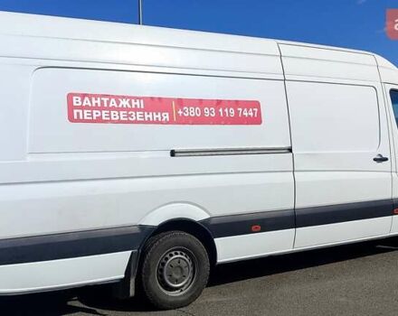 Белый Мерседес Sprinter, объемом двигателя 2.1 л и пробегом 262 тыс. км за 17200 $, фото 1 на Automoto.ua
