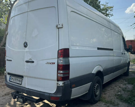Белый Мерседес Sprinter, объемом двигателя 2.14 л и пробегом 372 тыс. км за 12000 $, фото 4 на Automoto.ua