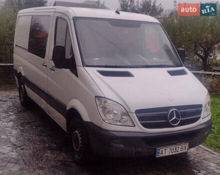 Белый Мерседес Sprinter, объемом двигателя 1.8 л и пробегом 249 тыс. км за 14000 $, фото 1 на Automoto.ua