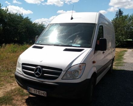 Белый Мерседес Sprinter, объемом двигателя 2.1 л и пробегом 370 тыс. км за 9900 $, фото 1 на Automoto.ua