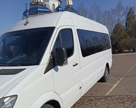 Белый Мерседес Sprinter, объемом двигателя 2.2 л и пробегом 370 тыс. км за 19000 $, фото 3 на Automoto.ua