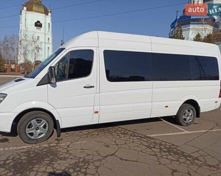 Белый Мерседес Sprinter, объемом двигателя 2.2 л и пробегом 370 тыс. км за 19000 $, фото 4 на Automoto.ua
