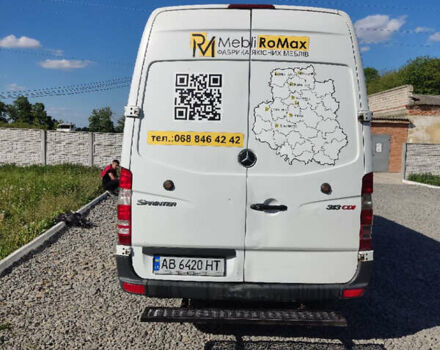 Білий Мерседес Sprinter, об'ємом двигуна 2.14 л та пробігом 425 тис. км за 12500 $, фото 4 на Automoto.ua