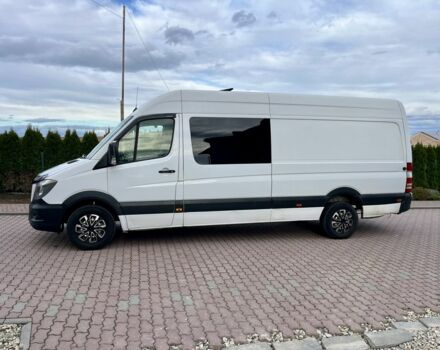 Белый Мерседес Sprinter, объемом двигателя 2.1 л и пробегом 380 тыс. км за 16000 $, фото 3 на Automoto.ua