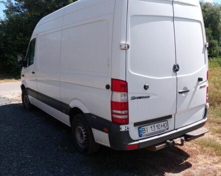 Белый Мерседес Sprinter, объемом двигателя 2.1 л и пробегом 370 тыс. км за 9900 $, фото 2 на Automoto.ua