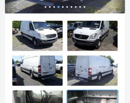 Белый Мерседес Sprinter, объемом двигателя 3 л и пробегом 432 тыс. км за 14000 $, фото 14 на Automoto.ua