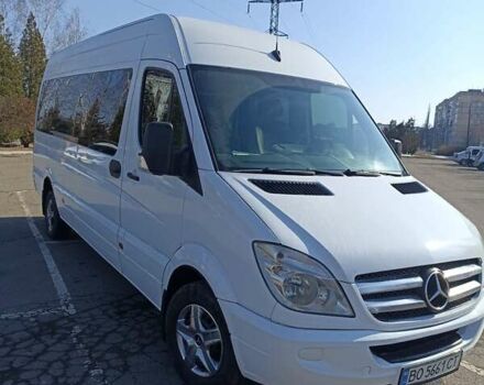 Белый Мерседес Sprinter, объемом двигателя 2.2 л и пробегом 370 тыс. км за 19000 $, фото 1 на Automoto.ua