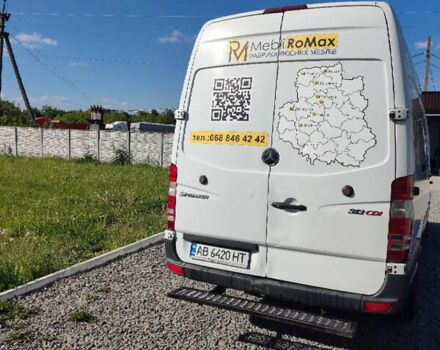 Білий Мерседес Sprinter, об'ємом двигуна 2.14 л та пробігом 425 тис. км за 12500 $, фото 5 на Automoto.ua