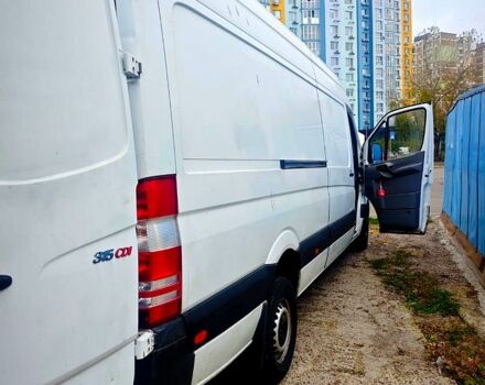 Белый Мерседес Sprinter, объемом двигателя 2.1 л и пробегом 280 тыс. км за 8500 $, фото 2 на Automoto.ua