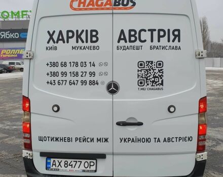 Белый Мерседес Sprinter, объемом двигателя 2.1 л и пробегом 330 тыс. км за 27500 $, фото 10 на Automoto.ua