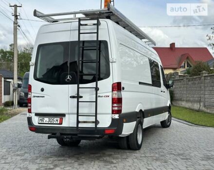 Белый Мерседес Sprinter, объемом двигателя 2.2 л и пробегом 164 тыс. км за 19900 $, фото 8 на Automoto.ua