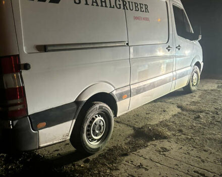Белый Мерседес Sprinter, объемом двигателя 2.1 л и пробегом 372 тыс. км за 10500 $, фото 2 на Automoto.ua
