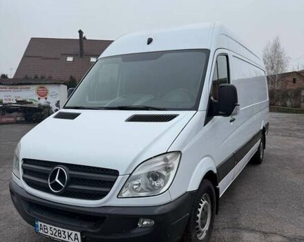 Белый Мерседес Sprinter, объемом двигателя 3 л и пробегом 348 тыс. км за 18200 $, фото 2 на Automoto.ua