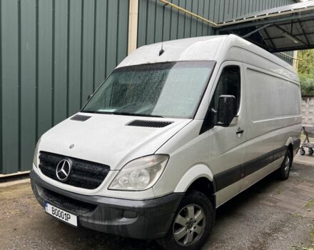 Белый Мерседес Sprinter, объемом двигателя 2.2 л и пробегом 450 тыс. км за 13000 $, фото 1 на Automoto.ua