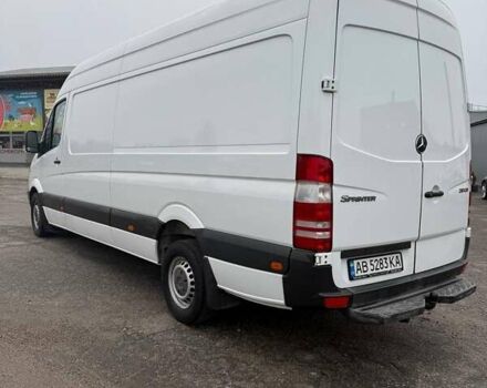 Белый Мерседес Sprinter, объемом двигателя 3 л и пробегом 348 тыс. км за 18200 $, фото 10 на Automoto.ua