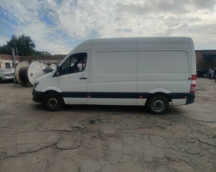Белый Мерседес Sprinter, объемом двигателя 2.2 л и пробегом 265 тыс. км за 16200 $, фото 1 на Automoto.ua