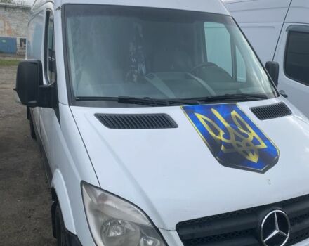Білий Мерседес Sprinter, об'ємом двигуна 2.1 л та пробігом 100 тис. км за 11800 $, фото 1 на Automoto.ua