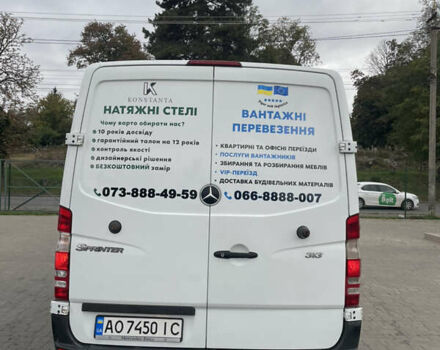 Мерседес Sprinter 2013 у Ужгороді на Automoto.ua Білий Мерседес Sprinter, об'ємом двигуна 2.14 л та пробігом 390 тис. км за 11000 $, фото 4 на Automoto.ua