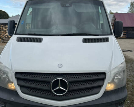 Белый Мерседес Sprinter, объемом двигателя 2.14 л и пробегом 305 тыс. км за 16000 $, фото 2 на Automoto.ua
