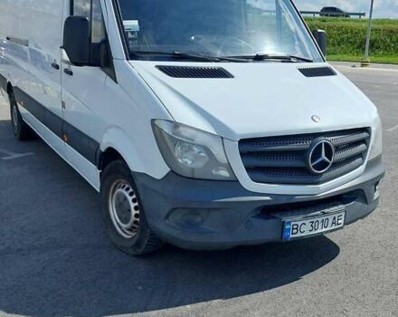 Белый Мерседес Sprinter, объемом двигателя 2.2 л и пробегом 457 тыс. км за 15500 $, фото 1 на Automoto.ua