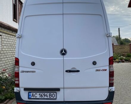 Белый Мерседес Sprinter, объемом двигателя 2.1 л и пробегом 266 тыс. км за 17000 $, фото 3 на Automoto.ua